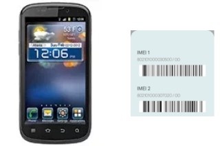 Comment voir le code IMEI dans Grand X V970