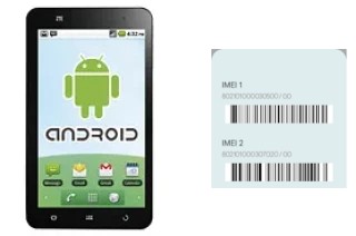 Comment voir le code IMEI dans ZTE V9