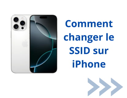 Comment changer le SSID sur iPhone