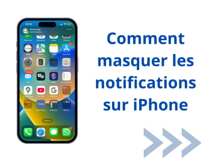 Comment masquer les notifications sur iPhone