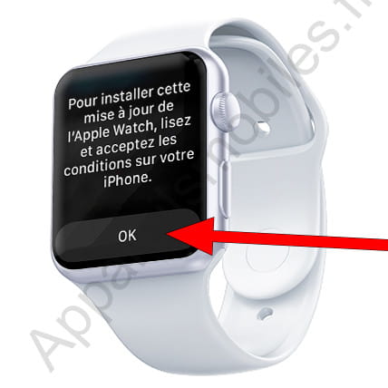 Avis sur les conditions d’utilisation de l’Apple Watch