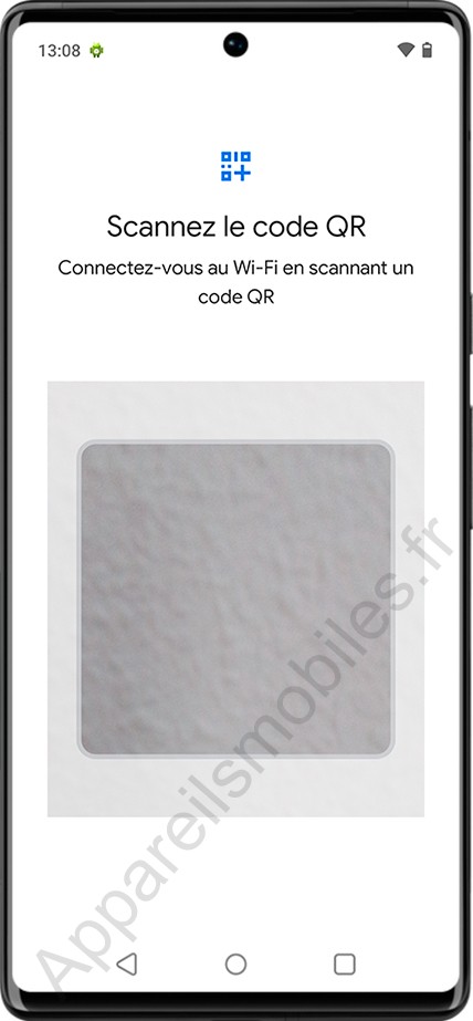 Connectez-vous à un réseau Wifi à l'aide d'un code QR sur An