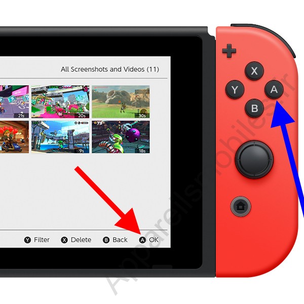 Sélectionner l'image de l'album Nintendo Switch