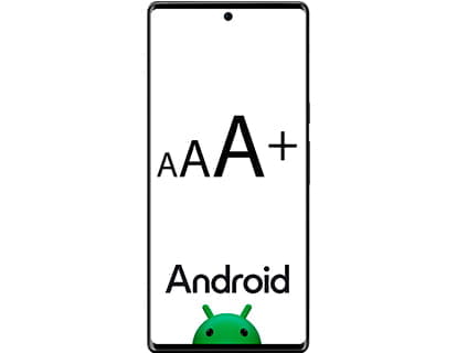 Comment agrandir la taille du texte sur Android