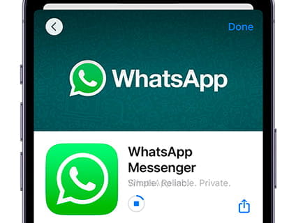 Mettre à jour WhatsApp sur iPhone