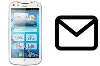 Configurer le courrier dans Acer Liquid E2