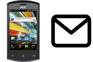 Configurer le courrier dans Acer Liquid Express E320