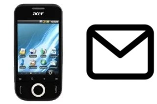 Configurer le courrier dans Acer beTouch E110