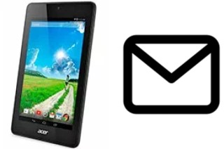 Configurer le courrier dans Acer Iconia One 7 B1-730