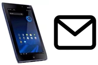 Configurer le courrier dans Acer Iconia Tab A101