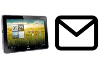 Configurer le courrier dans Acer Iconia Tab A700