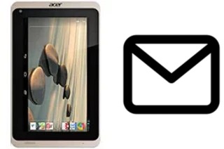 Configurer le courrier dans Acer Iconia B1-720