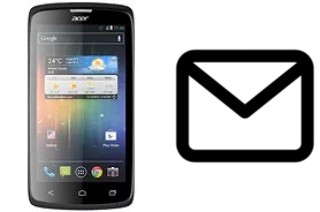 Configurer le courrier dans Acer Liquid C1