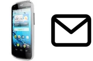 Configurer le courrier dans Acer Liquid E1