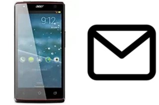 Configurer le courrier dans Acer Liquid E3