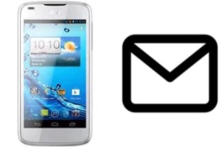 Configurer le courrier dans Acer Liquid Gallant Duo