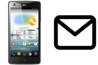 Configurer le courrier dans Acer Liquid S1