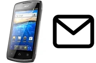 Configurer le courrier dans Acer Liquid Z110