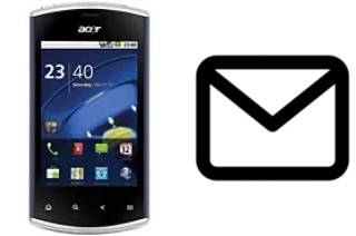 Configurer le courrier dans Acer Liquid mini E310