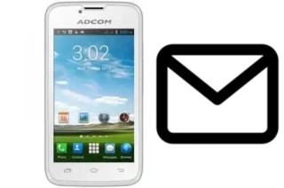 Configurer le courrier dans Adcom A430 Plus