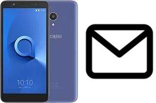 Configurer le courrier dans alcatel 1x