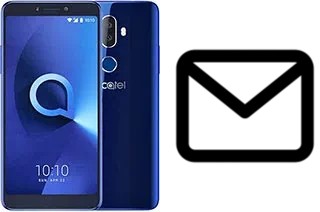 Configurer le courrier dans alcatel 3v