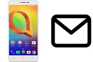 Configurer le courrier dans alcatel A3 XL