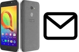 Configurer le courrier dans alcatel A3