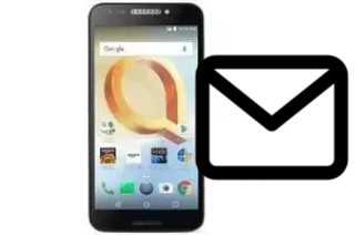 Configurer le courrier dans Alcatel A30 Plus