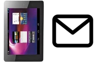 Configurer le courrier dans alcatel One Touch Evo 8HD