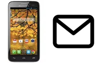 Configurer le courrier dans alcatel Fierce