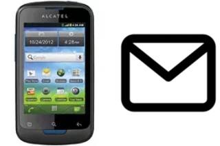 Configurer le courrier dans alcatel OT-988 Shockwave