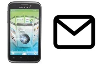 Configurer le courrier dans alcatel OT-995