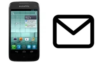 Configurer le courrier dans alcatel OT-997