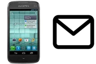 Configurer le courrier dans alcatel OT-997D