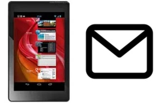 Configurer le courrier dans alcatel One Touch Evo 7 HD