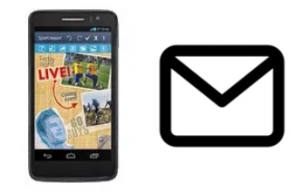 Configurer le courrier dans alcatel One Touch Scribe HD