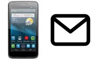 Configurer le courrier dans alcatel One Touch Scribe HD-LTE