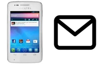 Configurer le courrier dans alcatel One Touch S'Pop