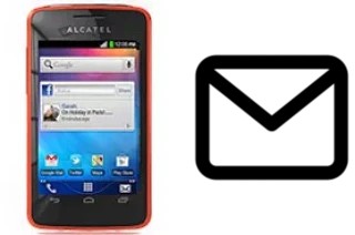 Configurer le courrier dans alcatel One Touch T'Pop