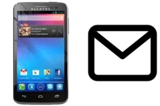 Configurer le courrier dans alcatel One Touch X'Pop