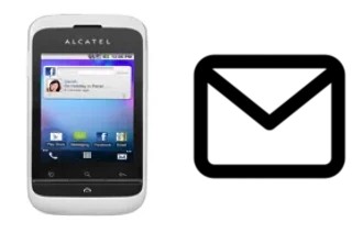 Configurer le courrier dans alcatel OT-903