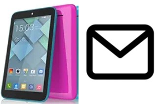 Configurer le courrier dans alcatel Pixi 7