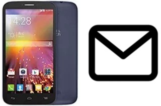 Configurer le courrier dans alcatel Pop Icon