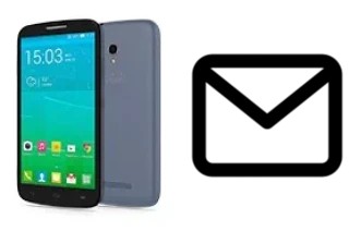 Configurer le courrier dans alcatel Pop S9