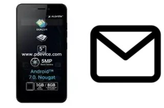 Configurer le courrier dans Allview A8 Lite