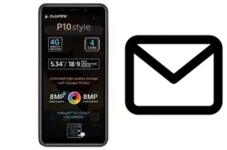 Configurer le courrier dans Allview P10 Life