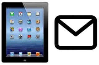 Configurer le courrier dans Apple iPad 4 Wi-Fi + Cellular