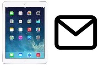 Configurer le courrier dans Apple iPad Air