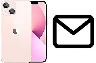 Configurer le courrier dans Apple iPhone 13 mini